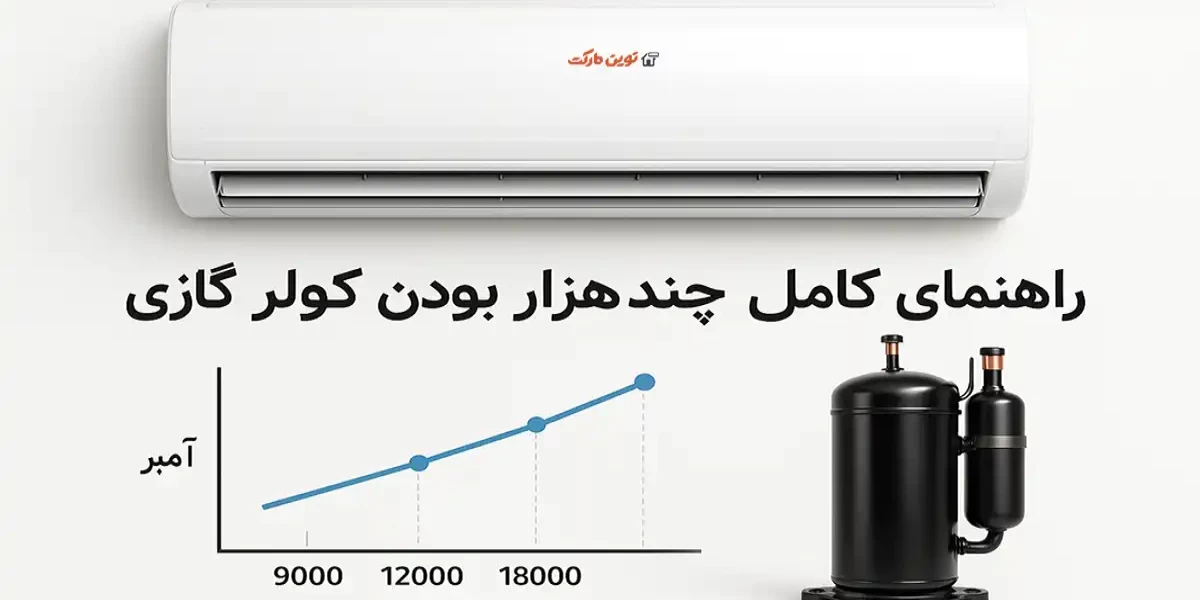 راهنمای کامل ظرفیت، توان، آمپر و قدرت کمپرسور کولر گازی